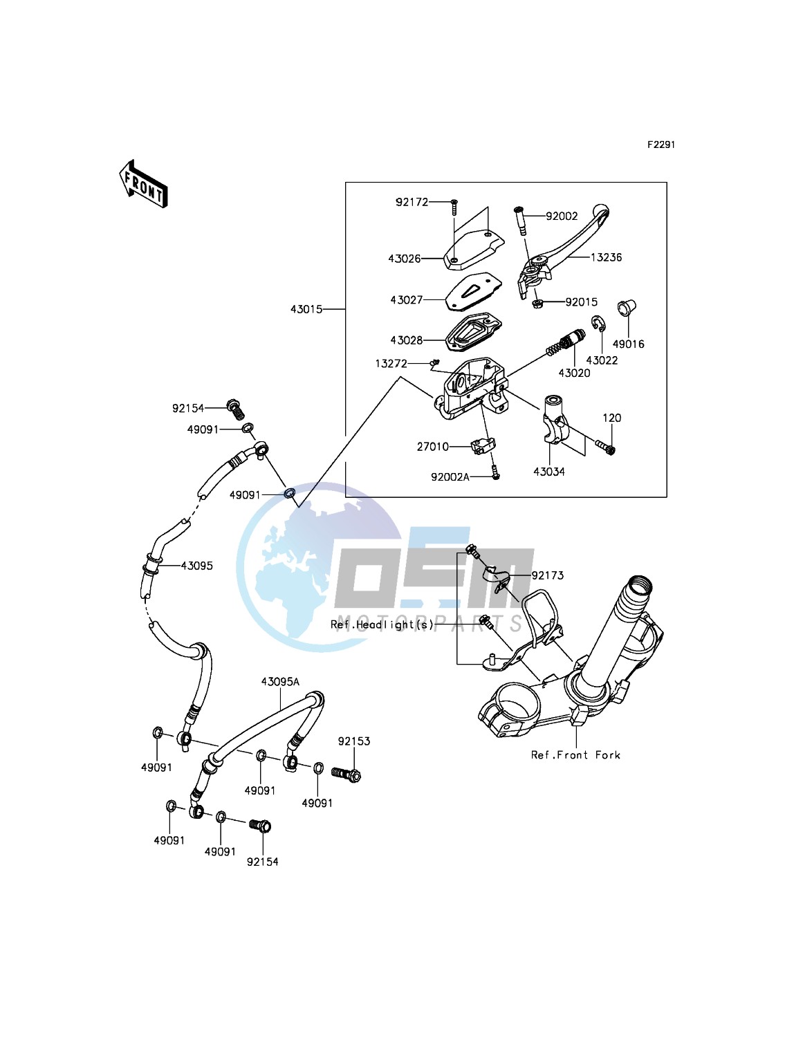 Front Master Cylinder