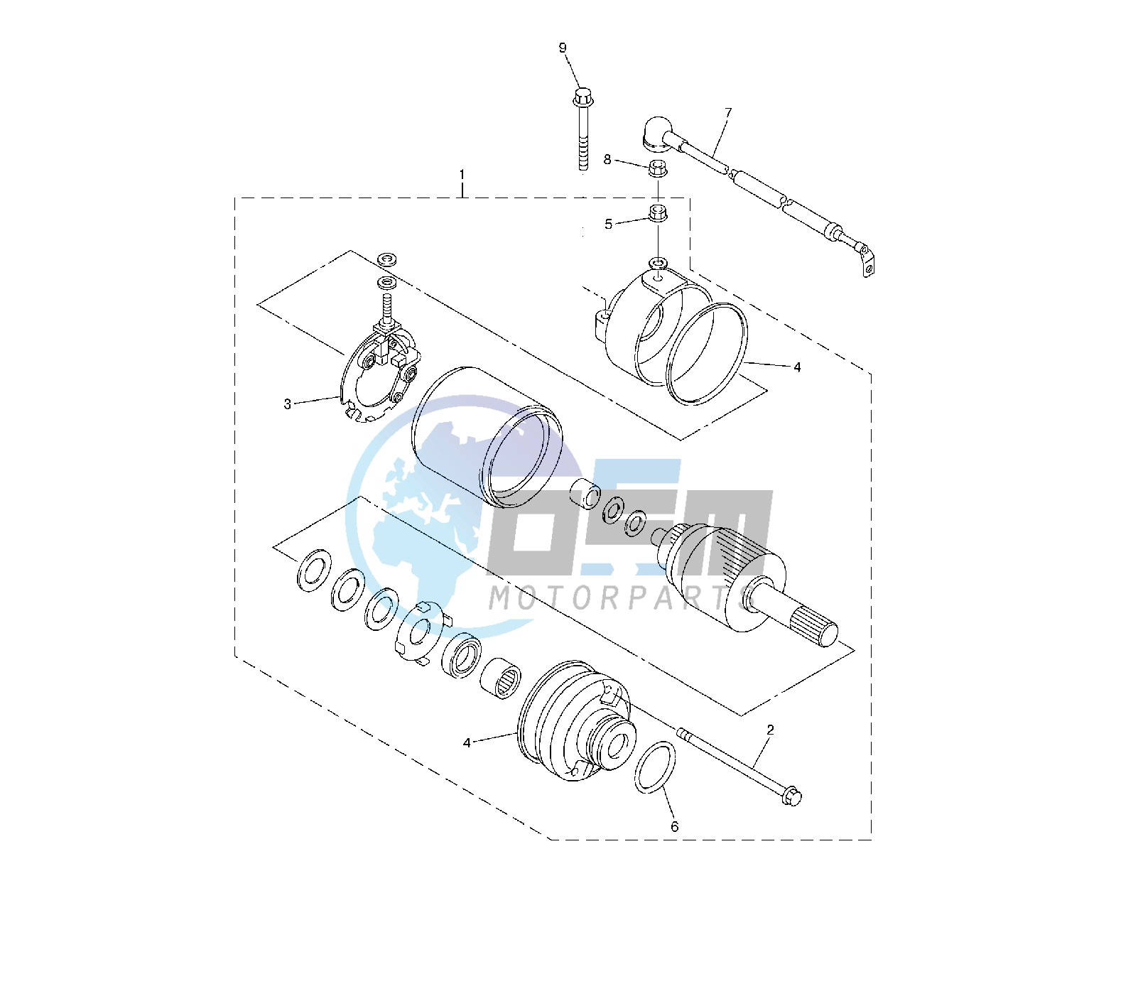 STARTING MOTOR