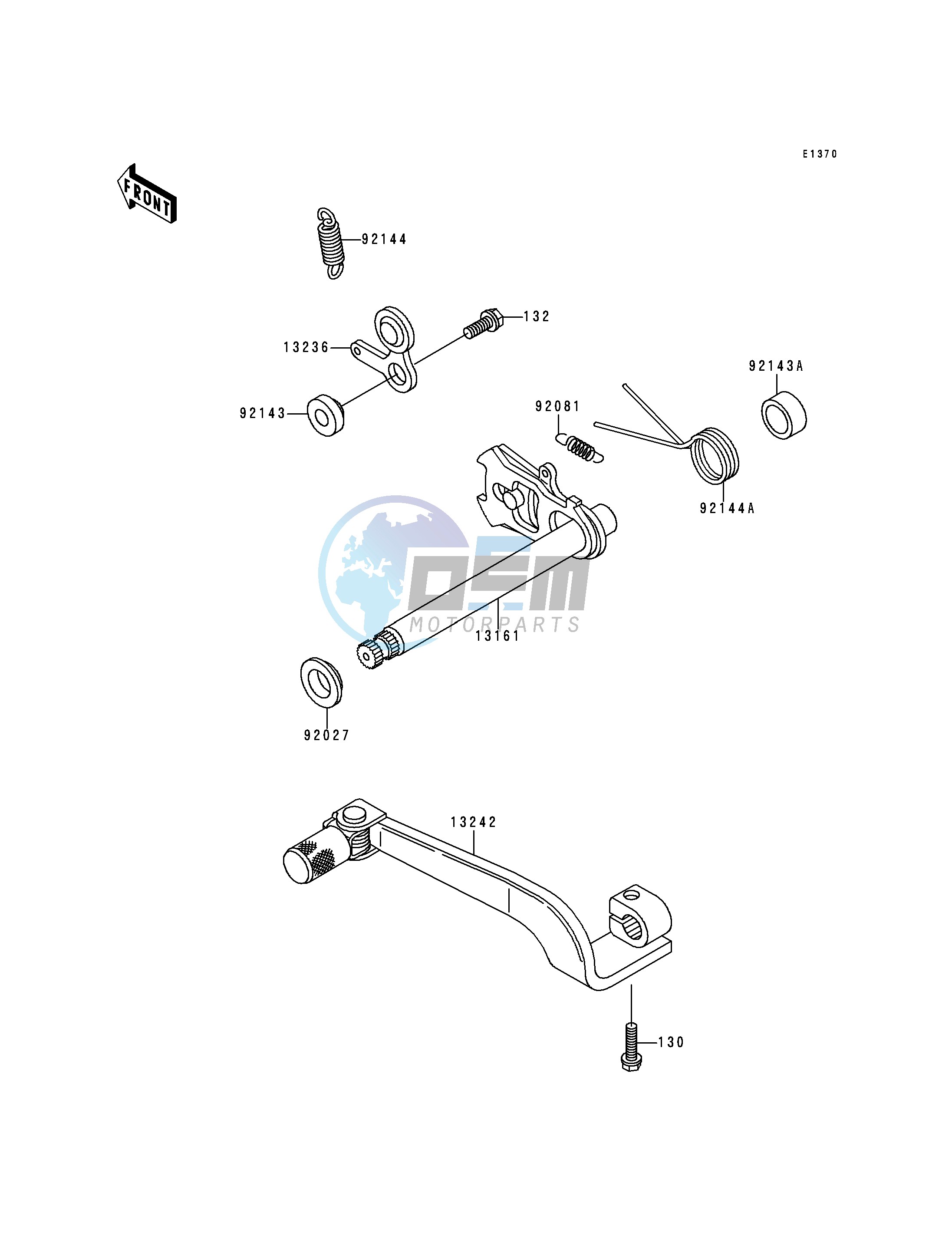 GEAR CHANGE MECHANISM