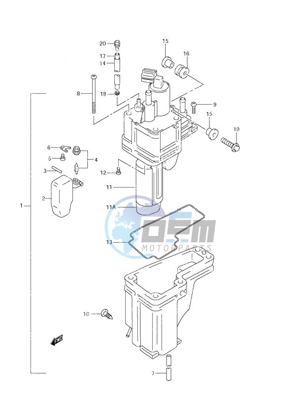 Fuel Vapor Separator (S/N 972015 & Older)