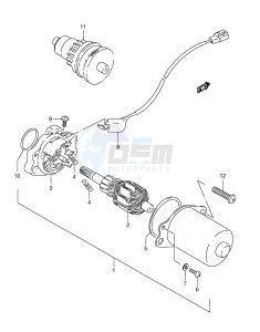 AE50 (E1) drawing STARTING MOTOR