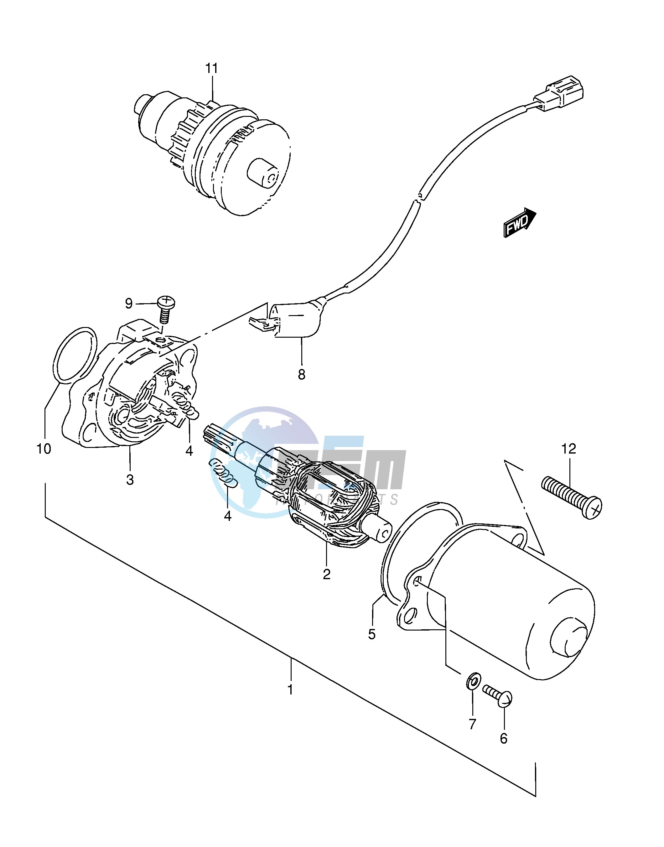 STARTING MOTOR