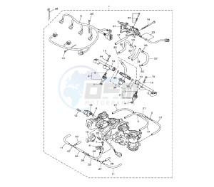 FZ8-S 800 drawing THROTTLE BODY