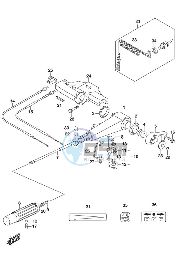 Tiller Handle