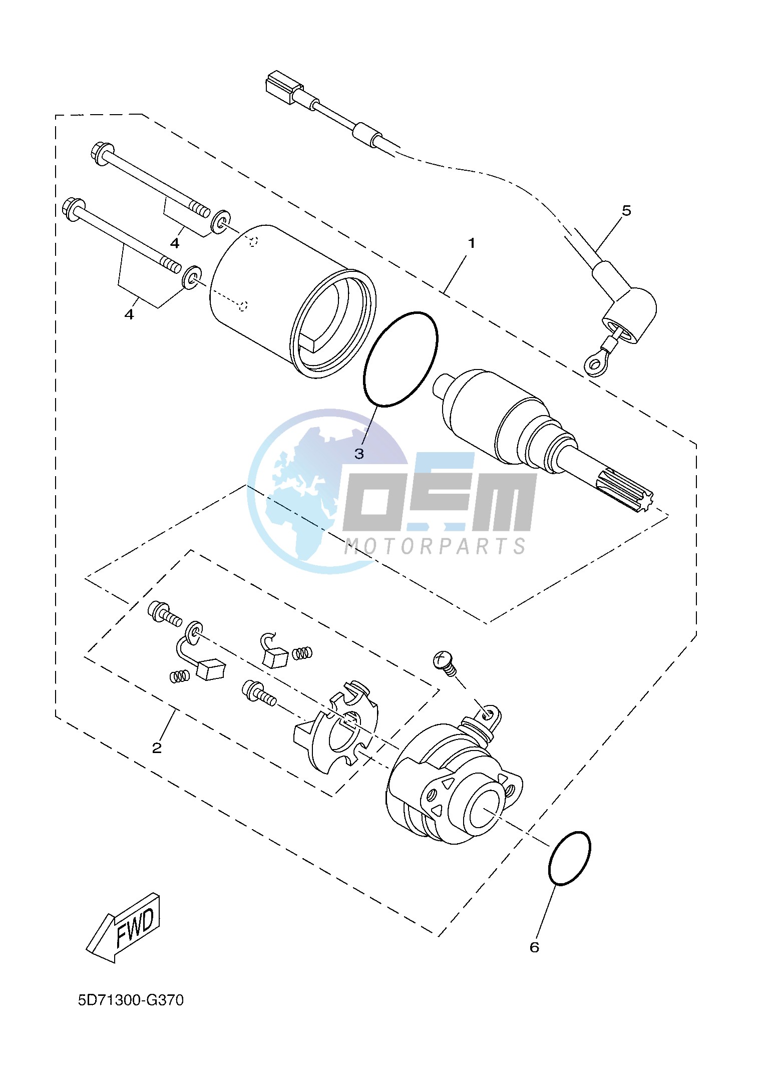 STARTING MOTOR