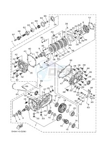 YFM700FWB KODIAK 700 KODIAK 700 HUNTER (B16N) drawing DRIVE SHAFT