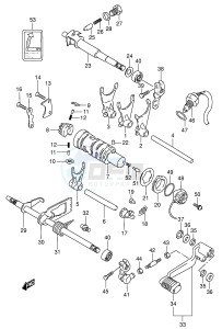 LT-F160 (P28) drawing GEAR SHIFTING