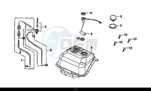 SYMPHONY CARGO 50 (AY05W7-EU) (L7-M0) drawing FUEL TANK