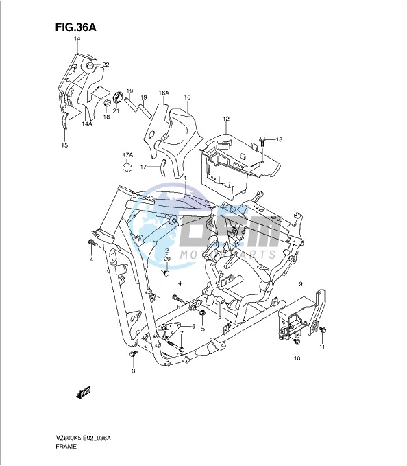 FRAME (MODEL K9)