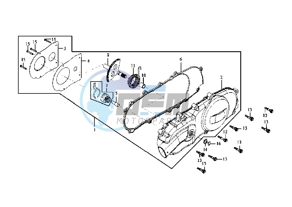 CLUTCH COVER