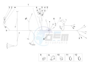 Liberty 125 4t Delivery e3 Single drawing Main cable harness