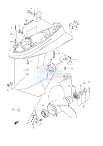 DF 60 drawing Gear Case