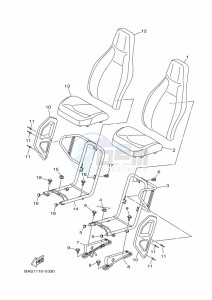 YXZ1000ET YXZ1000R SS (BASN) drawing SEAT