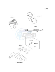 KX 500 E (E15-E16) drawing LABELS-- KX500-E15- -