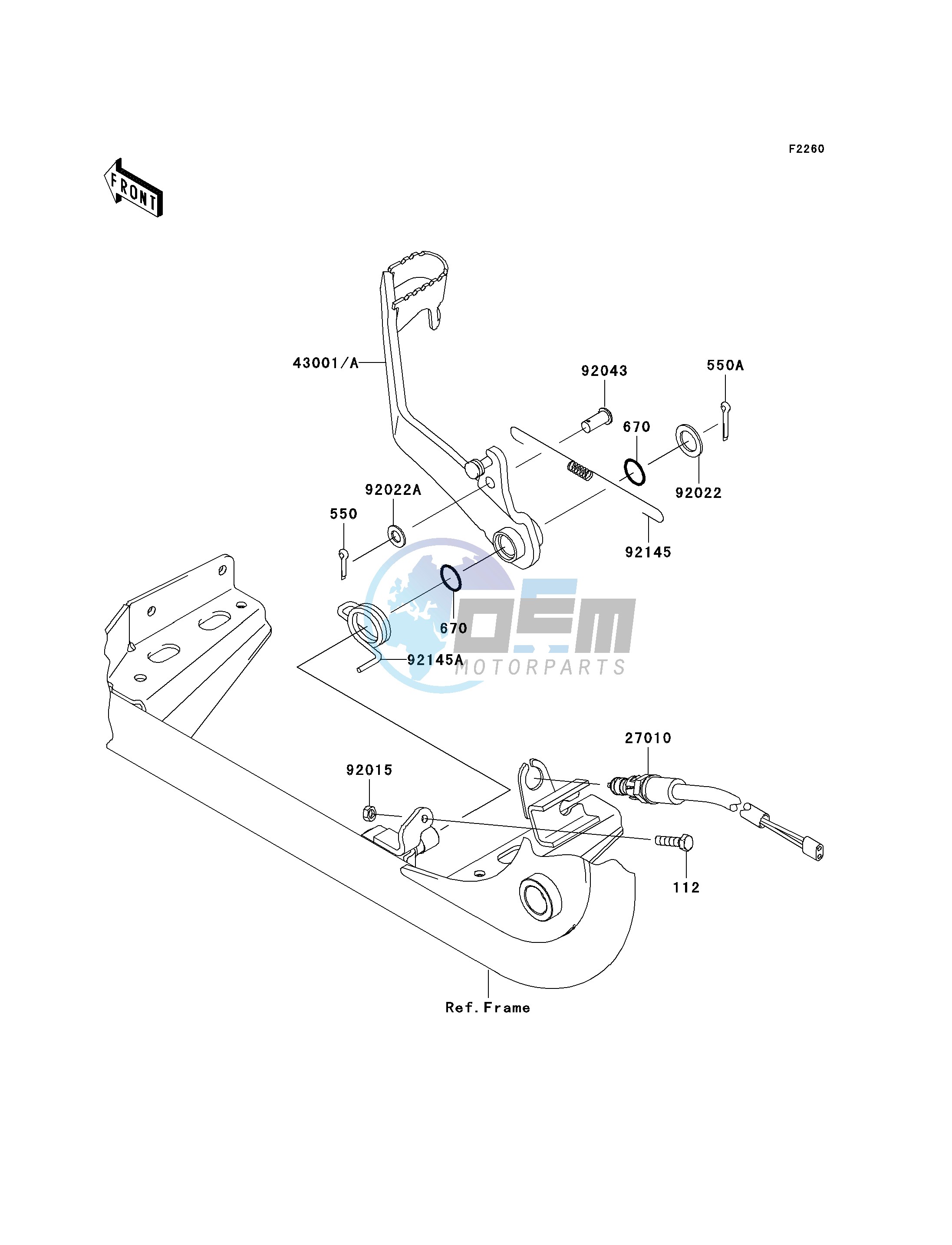 BRAKE PEDAL