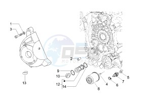 Runner VX 4T 125 drawing Oil Cleaner