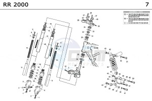 RR CASTROL 50 drawing SUSPENSION