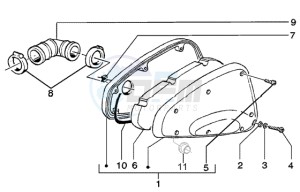 Liberty 50 ptt drawing Air Cleaner