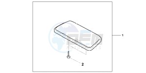 GL1800C drawing TRUNK VANITY MI RR