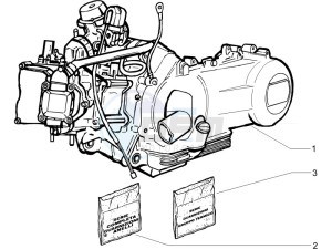 Runner 125 VX 4t e3 (UK) UK drawing Engine assembly