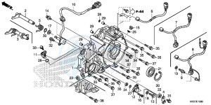 TRX420FM1G TRX420 Europe Direct - (ED) drawing REAR CRANKCASE COVER