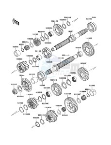 VERSYS_1000 KLZ1000ADF FR GB XX (EU ME A(FRICA) drawing Transmission