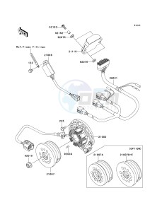 KX 250 M (M2) drawing GENERATOR