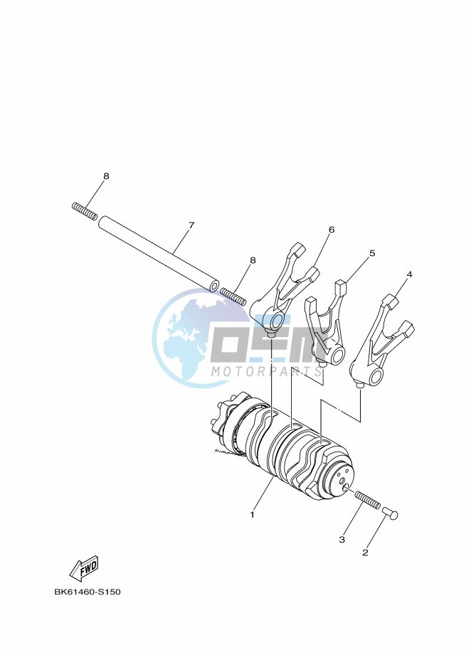 SHIFT CAM & FORK