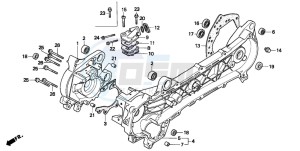 PK50 drawing CRANKCASE