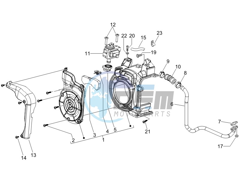 Secondairy air box