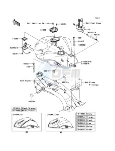 Z1000_ABS ZR1000C8F FR GB XX (EU ME A(FRICA) drawing Fuel Tank