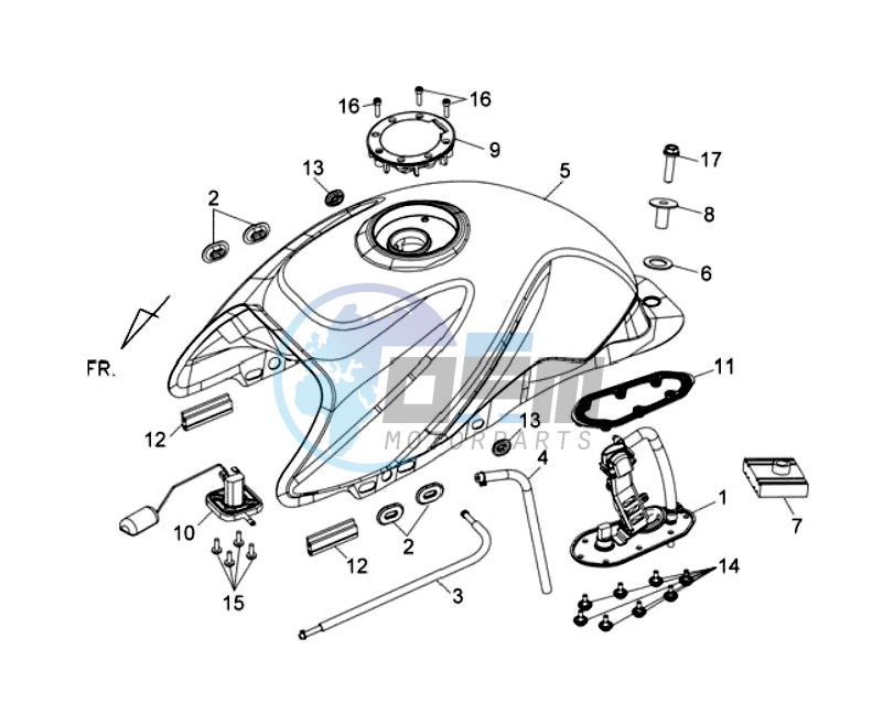 FUEL TANK - FUEL CUT