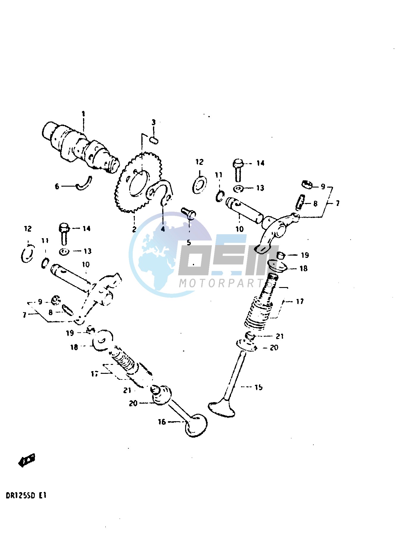 CAM SHAFT - VALVE