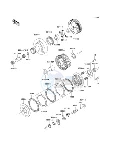 AN 110 C (C6-C7) drawing CLUTCH