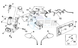 JET SPORT X SR 50 drawing WIRING HARNASS