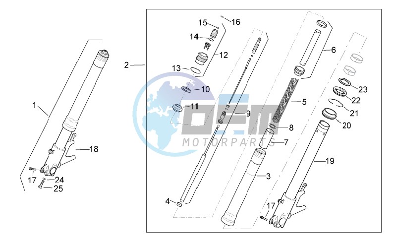 Front fork I