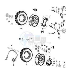 METAL XA BE drawing WHEELS