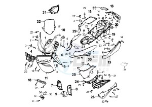 ELYSTAR TSDI - 50 cc drawing BODY