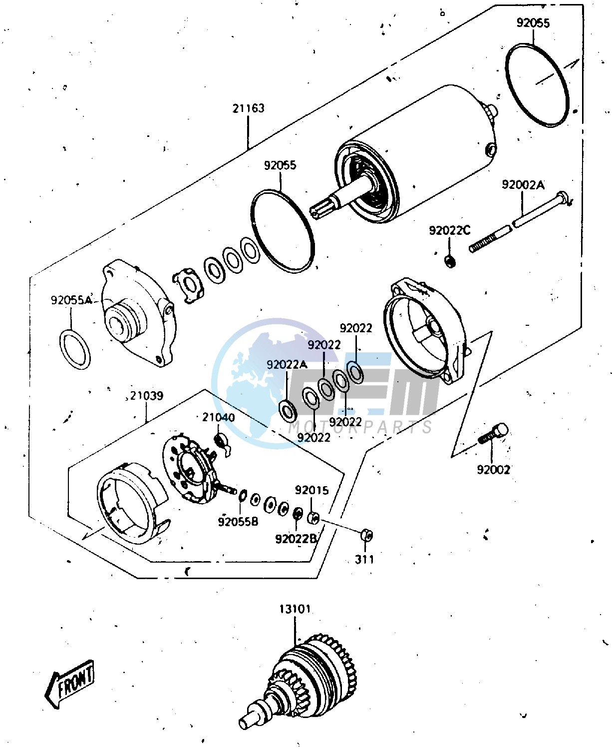 STARTER MOTOR