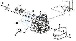 JOYRIDE S 125I (LF12W2-EU) (L7-L9) drawing CRANKCASE RIGHT