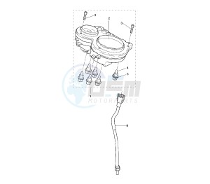 YQ AEROX 50 drawing METER