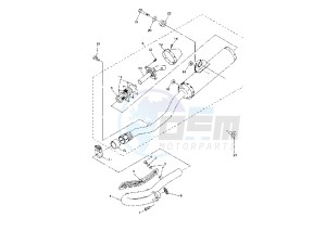 WR F 450 drawing EXHAUST