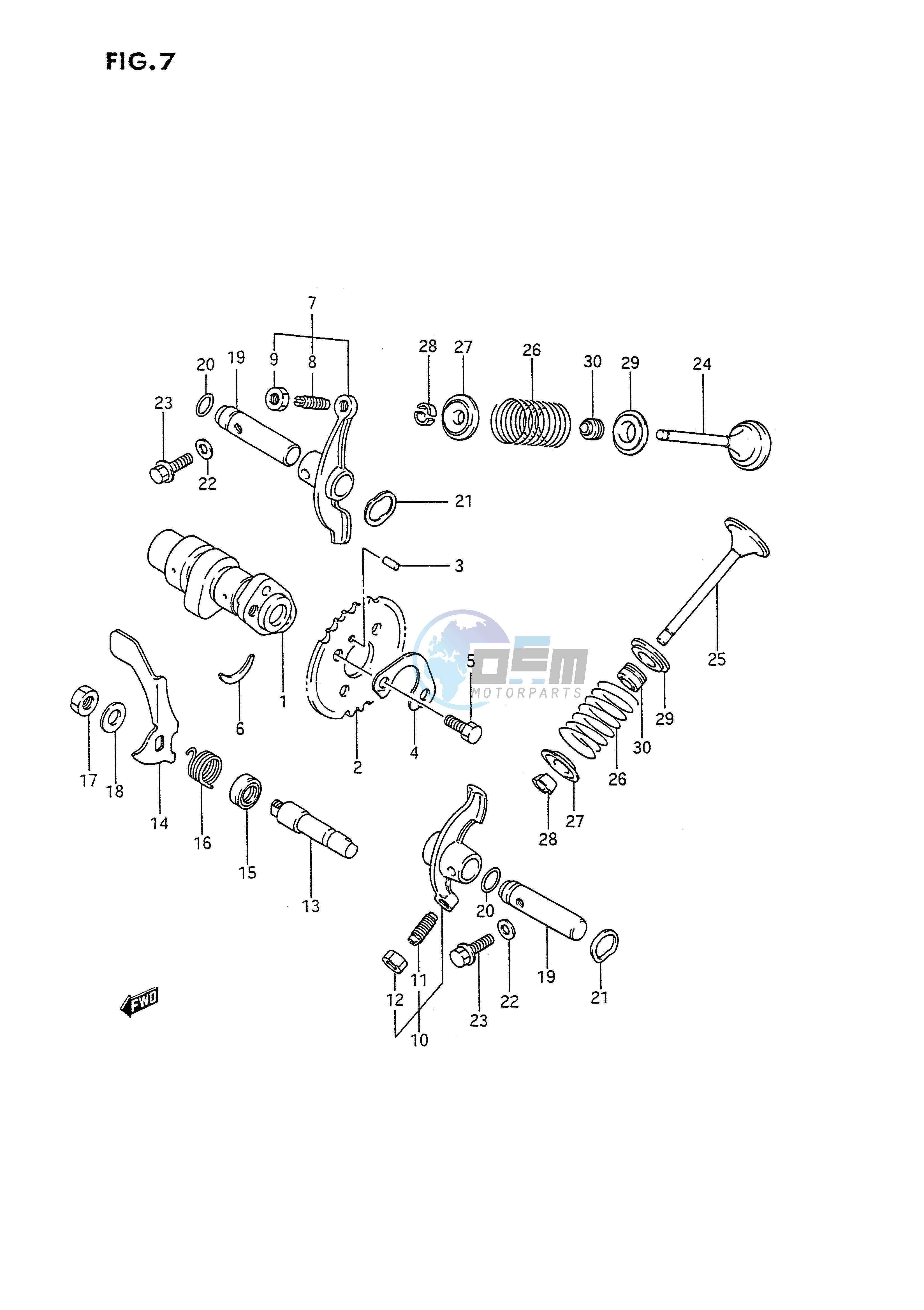 CAM SHAFT - VALVE