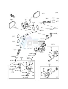 VULCAN S EN650AGF XX (EU ME A(FRICA) drawing Handlebar