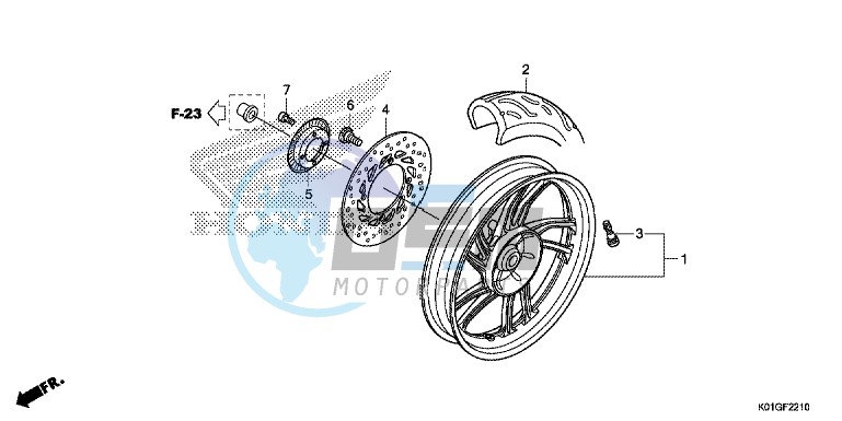 REAR WHEEL