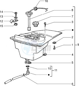 VELOFAX 50 drawing Oil tank