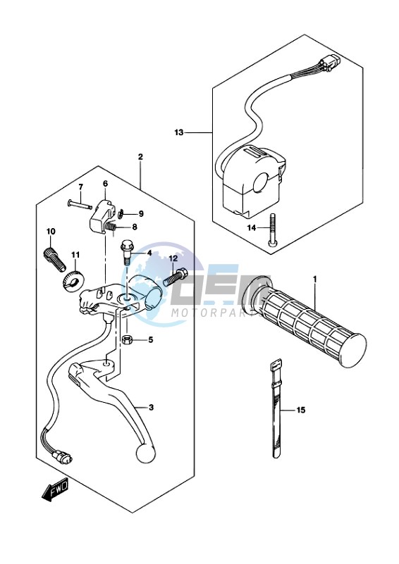 LH HANDLE LEVER