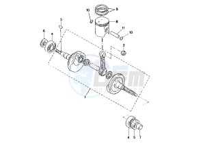 YN NEO'S 100 drawing CRANKSHAFT PISTON