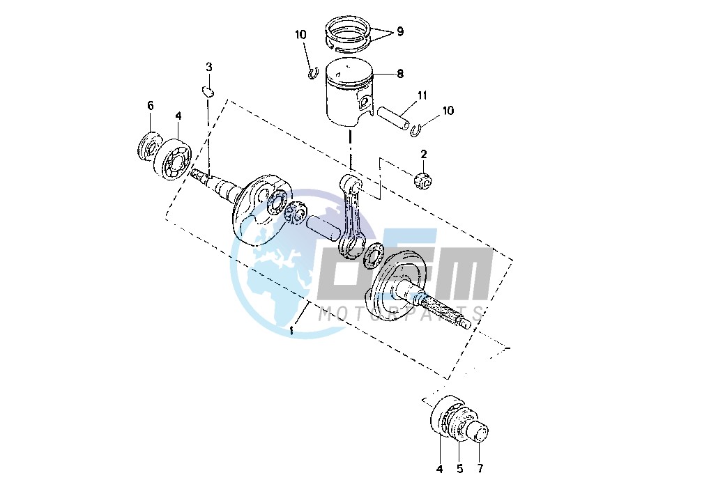 CRANKSHAFT PISTON