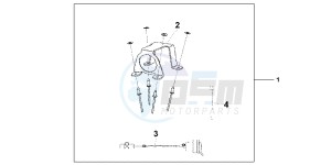 VFR1200FDB drawing 12V DC SOCKET KIT